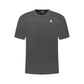 Black Cotton Men T-Shirt