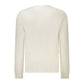 White Cotton Men Sweater