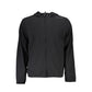 Black Polyester Men Sweatshirt