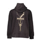 Black Cotton Men Sweater