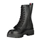 Black Polyester Ankle