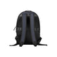 Blue Recycled Polyester Men Backpack