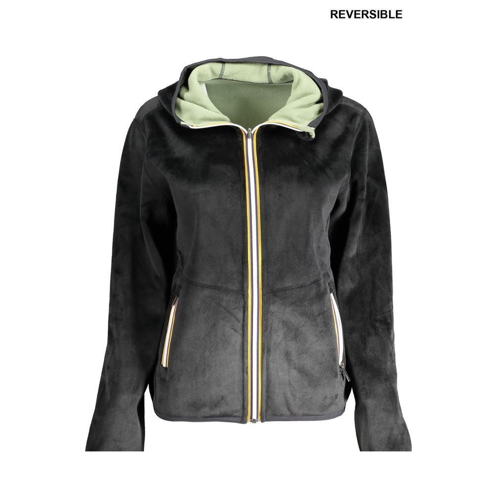 Black Polyester Women Sweater