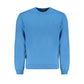 Blue Cotton Men Sweater