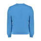 Blue Cotton Men Sweater