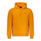 Orange Cotton Men Sweater