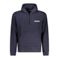 Blue Cotton Men Sweater
