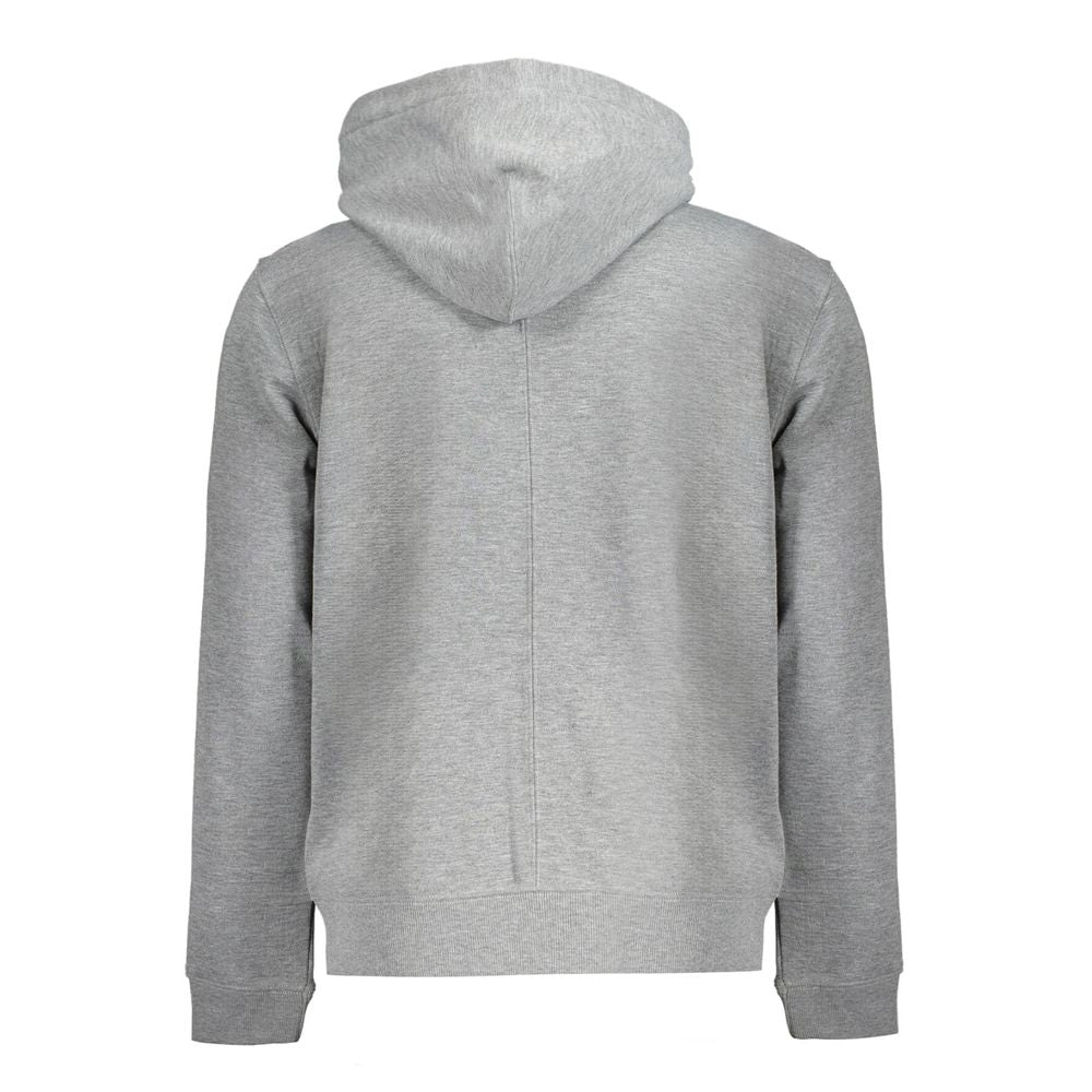Gray Polyester Men Sweater