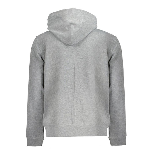 Gray Polyester Men Sweater