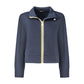 Blue Polyester Women Sweater