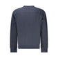 Blue Cotton Men Sweater