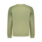 Green Cotton Men Sweater