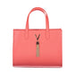 Pink Polyethylene Handbag
