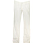 White Cotton Women's Jeans