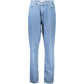 Blue Cotton Jeans Denim