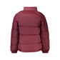 Red Recycled Polyester Men Jacket