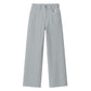 Gray Cotton Women Jeans