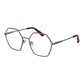 Silver Women Glasses Frame