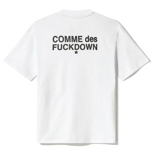 White Cotton Women T-Shirt