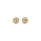 Gold Brass Earrings