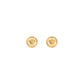 Gold Brass Earrings