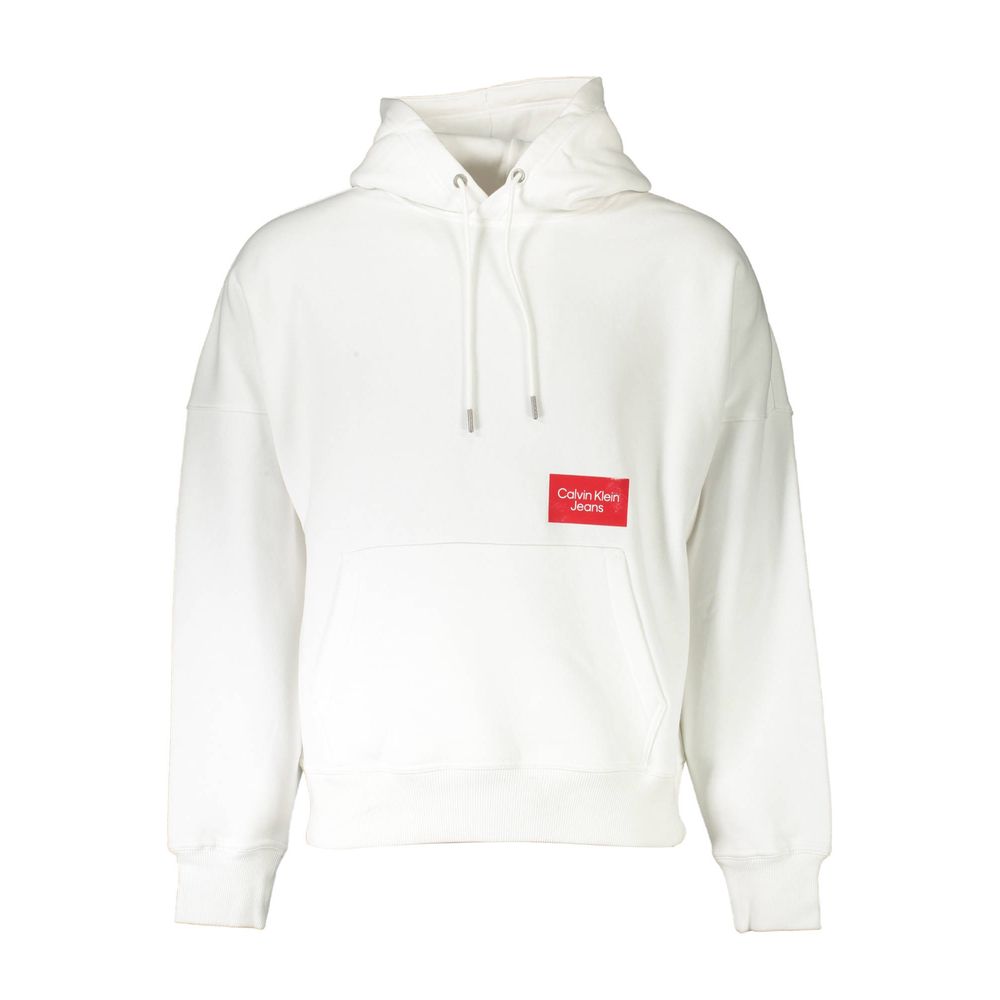 White Cotton Men Sweater