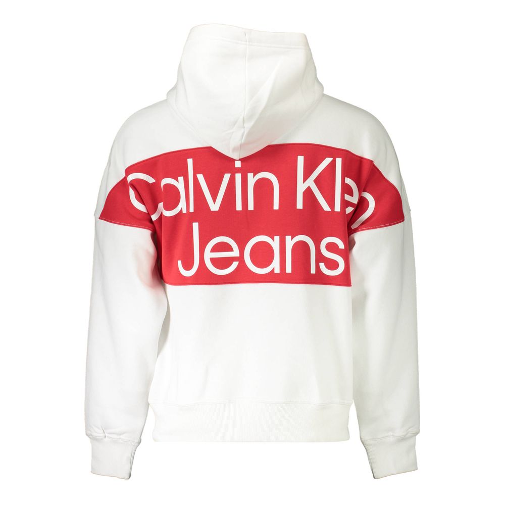 White Cotton Men Sweater