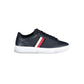 Blue Polyester Sneaker