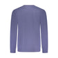 Blue Cotton Men Sweater