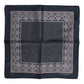 Multicolor Fantasy Silk Square Foulard Scarf