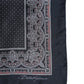 Multicolor Fantasy Silk Square Foulard Scarf