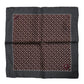 Maroon Cocktail Silk Square Foulard Scarf