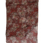 Maroon Floral Neck Warmer Foulard Scarf