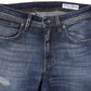 Blue Washed Cotton Slim Fit Men Denim Jeans