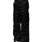 Black Nylon DG Logo Straight Pants