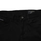 Black Cotton Stretch Skinny Men Denim Jeans