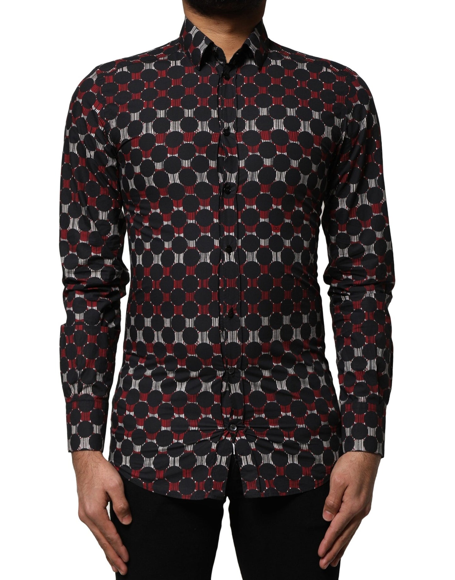 Multicolor Cotton GOLD Long Sleeves Shirt