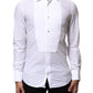 White GOLD Cotton Poplin Formal Dress Shirt