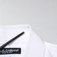 White GOLD Embroidery Detailed Dress Shirt