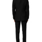Black Wool 3 Piece Single Breasted Suit