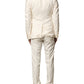 Ivory Wool 3 Piece Single Breasted Suit