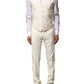 Ivory Wool 3 Piece Single Breasted Suit