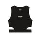Black Cotton Women Top