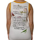 White Araneine Siciliane Sleeveless Tank Top