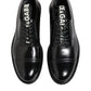 Black Leather Dress Lace Up Men Formal Shoes