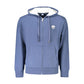 Blue Cotton Men Sweater