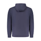 Blue Cotton Men Sweatshirt