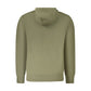 Green Cotton Men's Hooded Sweater