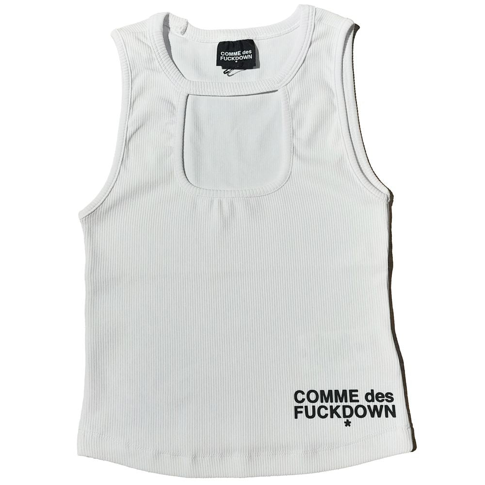 White Cotton Women Top