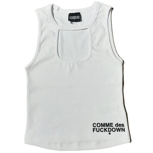 White Cotton Women Top